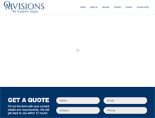 Tablet Screenshot of omvisions.com
